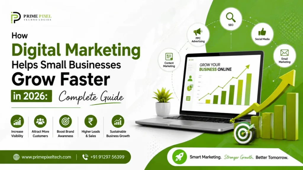 How Digital Marketing Helps Small Businesses Grow Faster